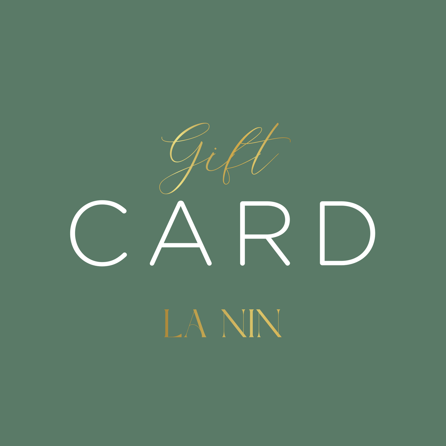 La Nin Gift Card
